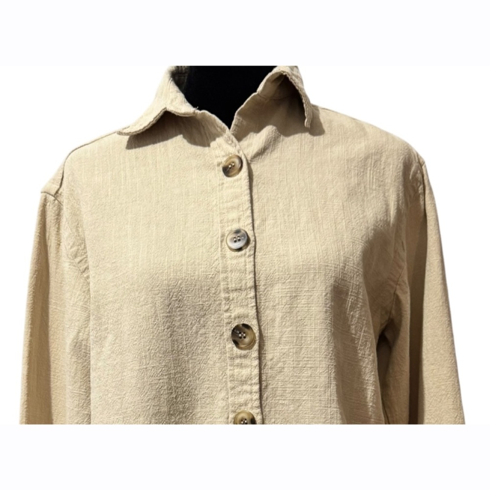 Sammy Robinson x Princess‎ Polly Linen Blend Shirt Size 6 - Picture 2 of 8